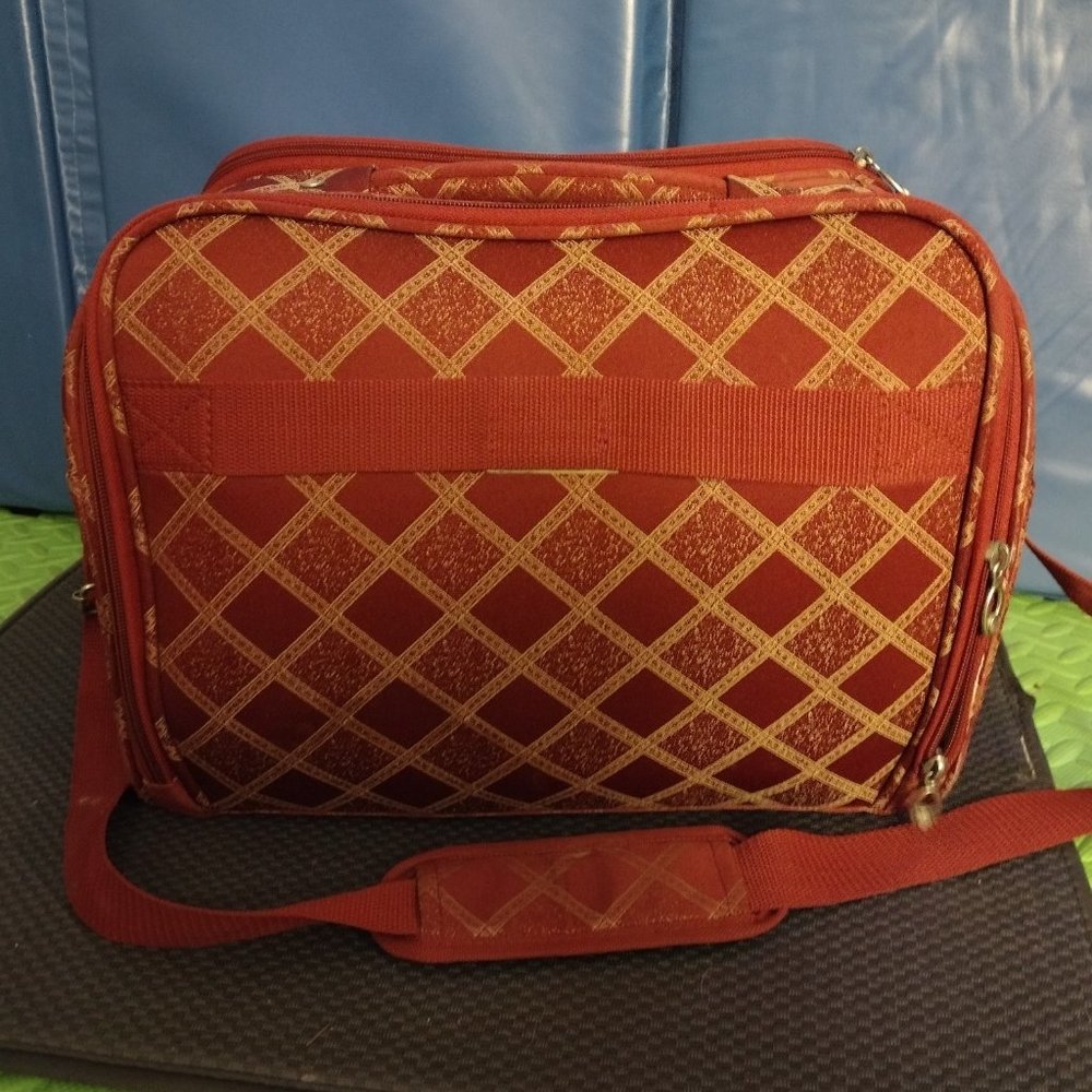 Vintage American Flyer Logo Carry On Travel Tote Bag - NWOT - Picture 3 of 5
